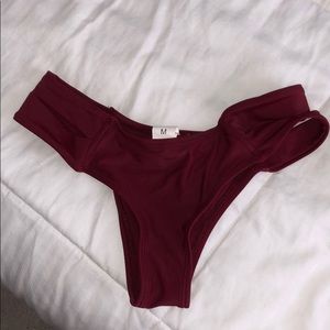 Cheeky bathing suit bottoms